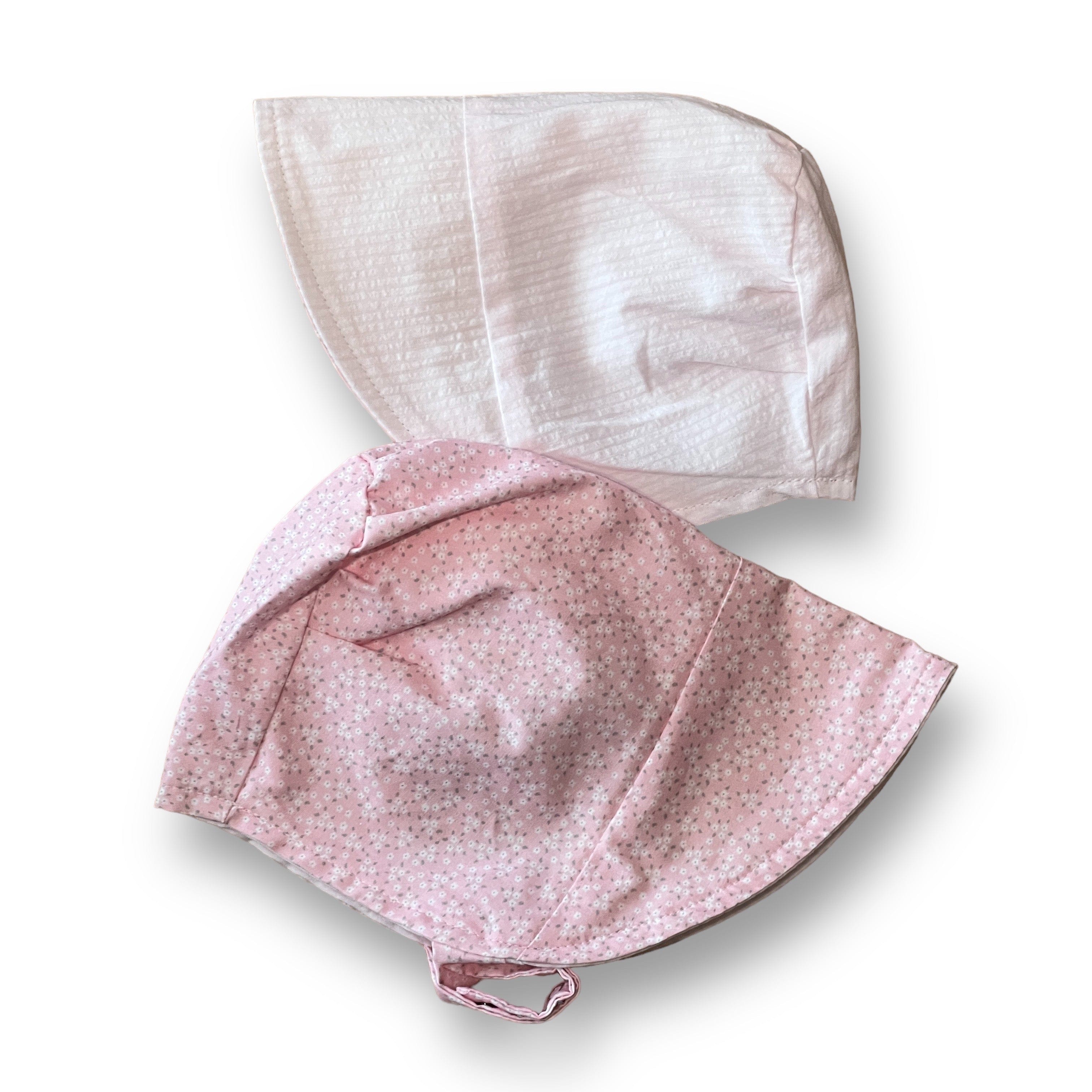 Bonnet in Sofia seersucker