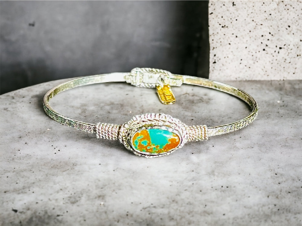 Kingman Turquoise Bracelet