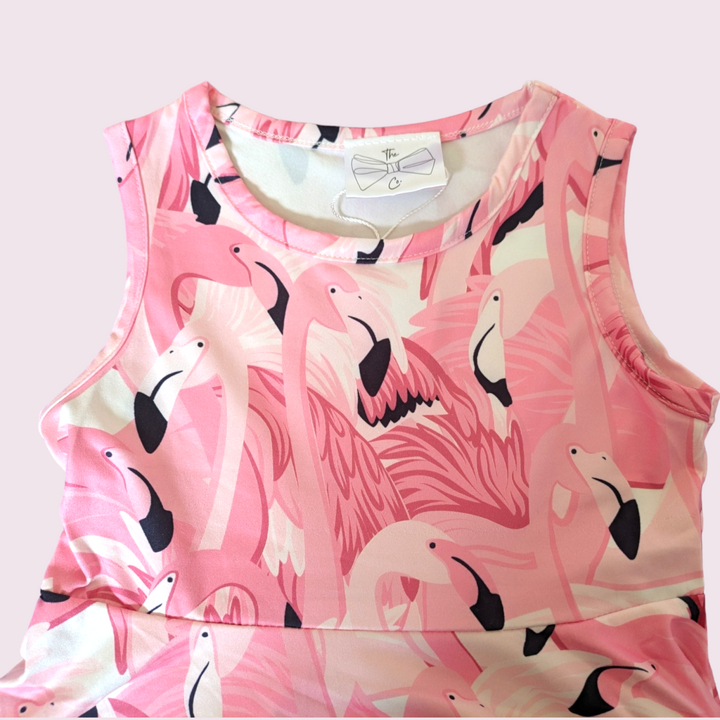 Flamingo Frenzy Dress