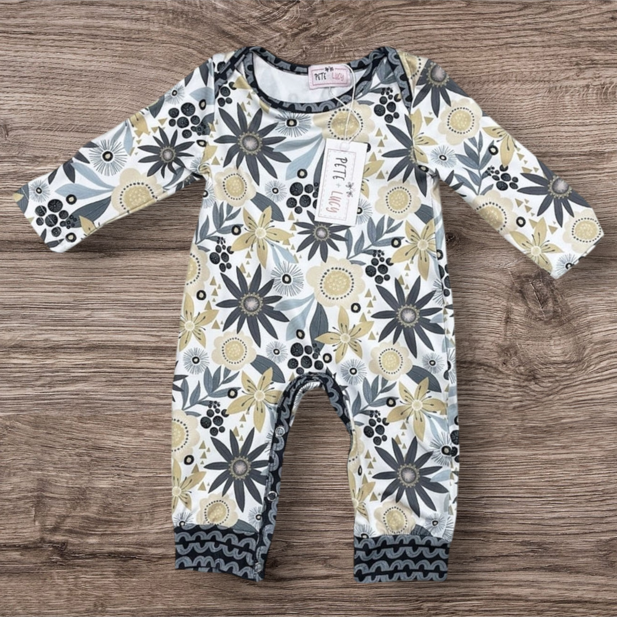 Golden Garden Romper