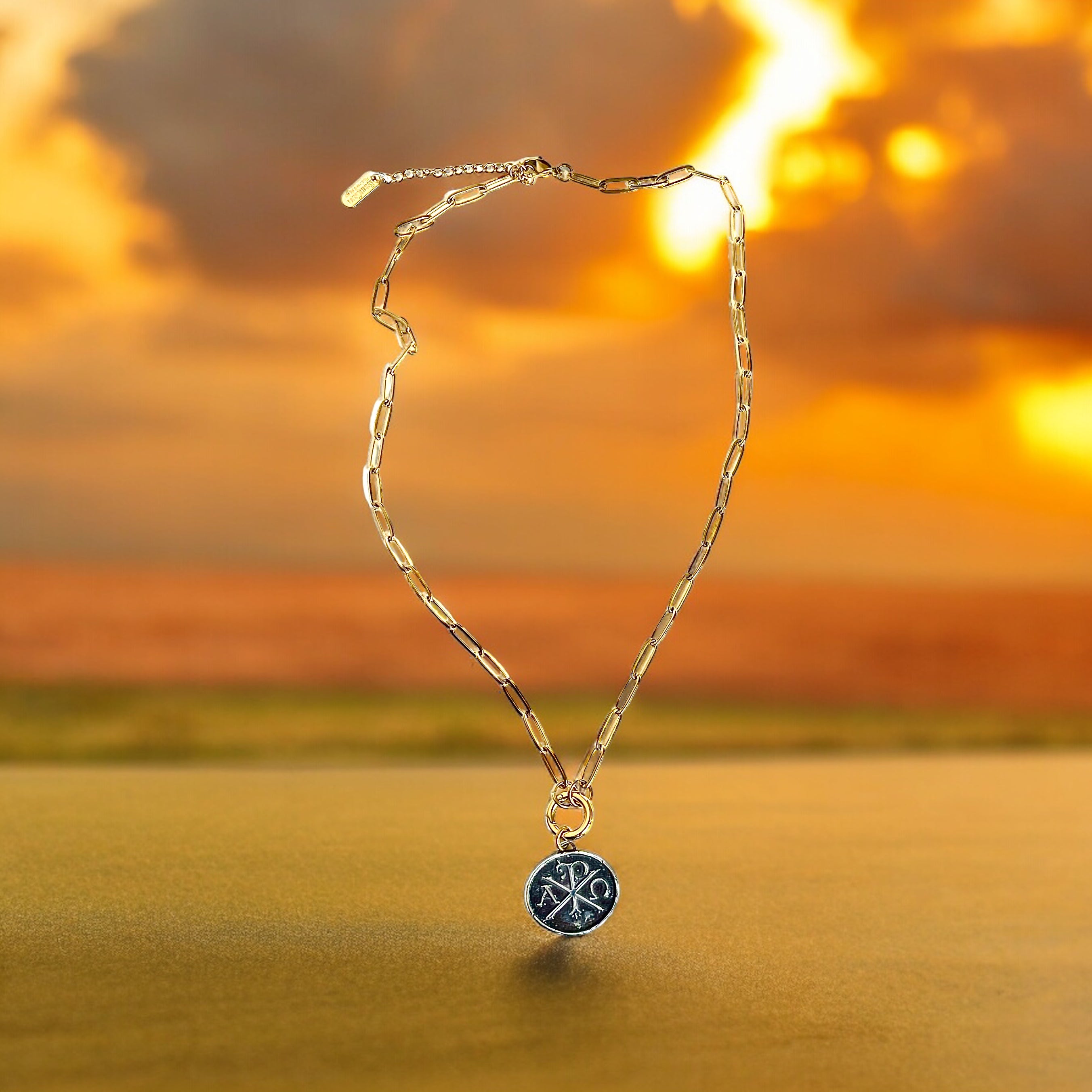 Alpha and Omega Necklace