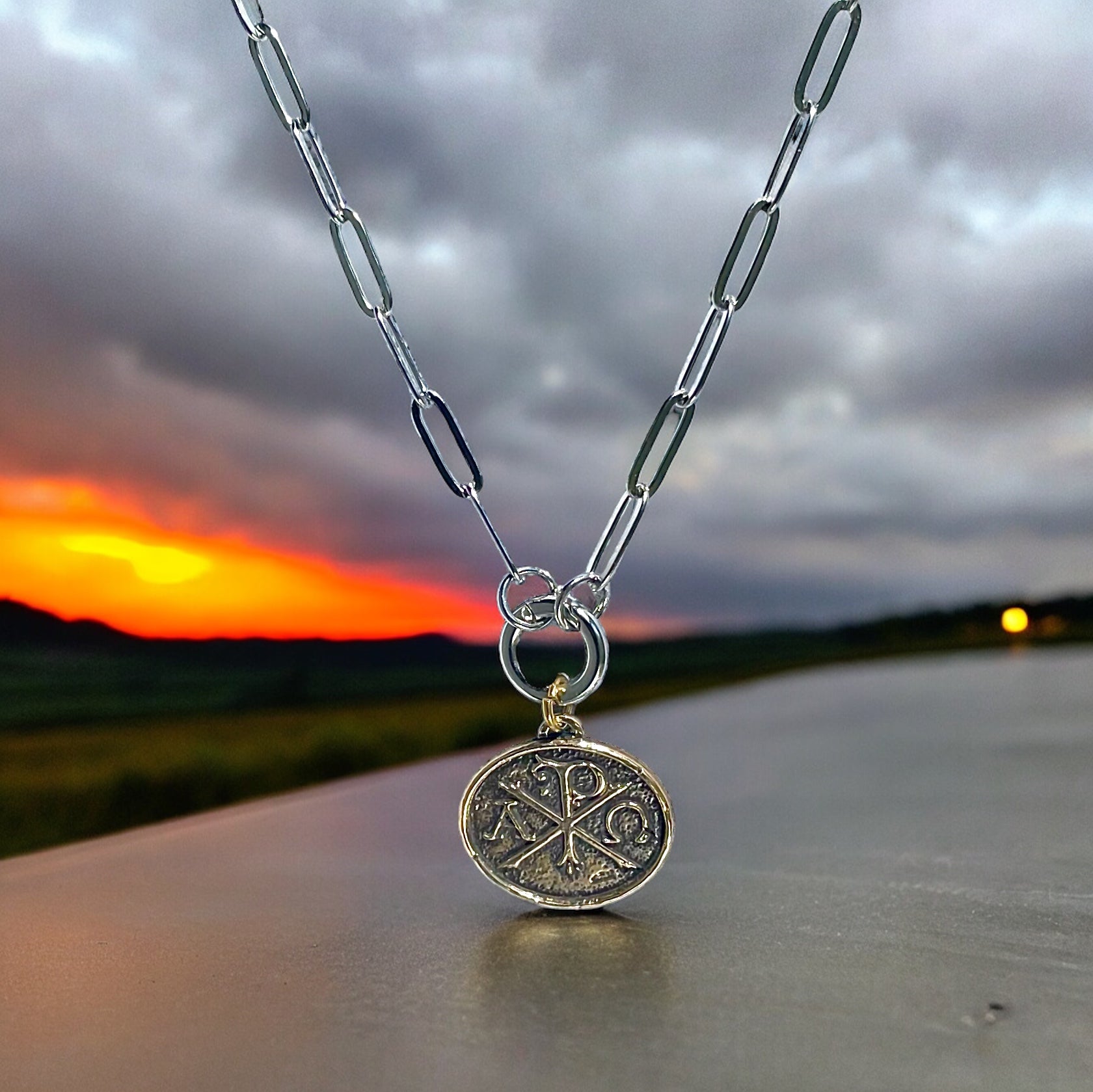 Alpha and Omega Necklace