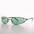 Oval Y2k Wrap Around Sunglasses - Rickey