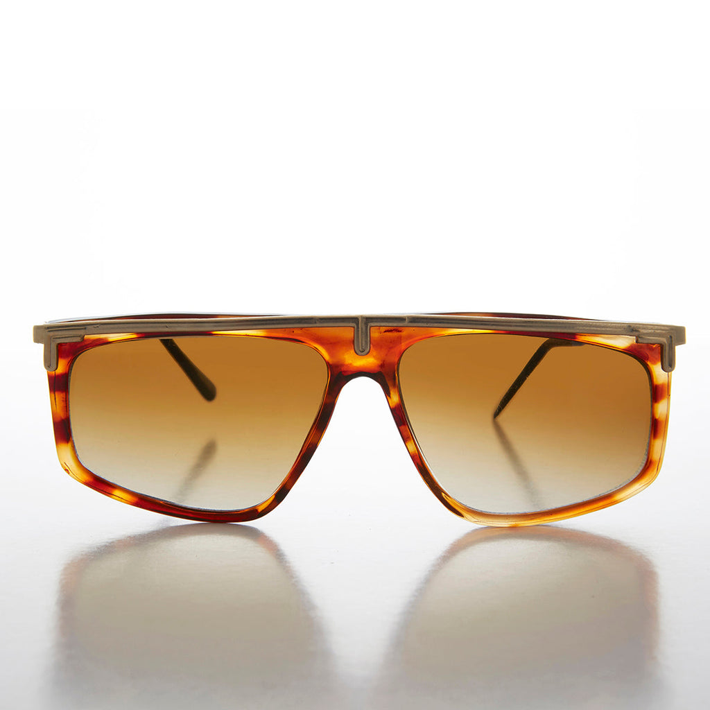 80s Hip Hop Flat Top Vintage Sunglass - Rome