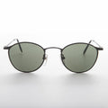 Round Metal Polo Schoolboy Classic Vintage Sunglass - Rory
