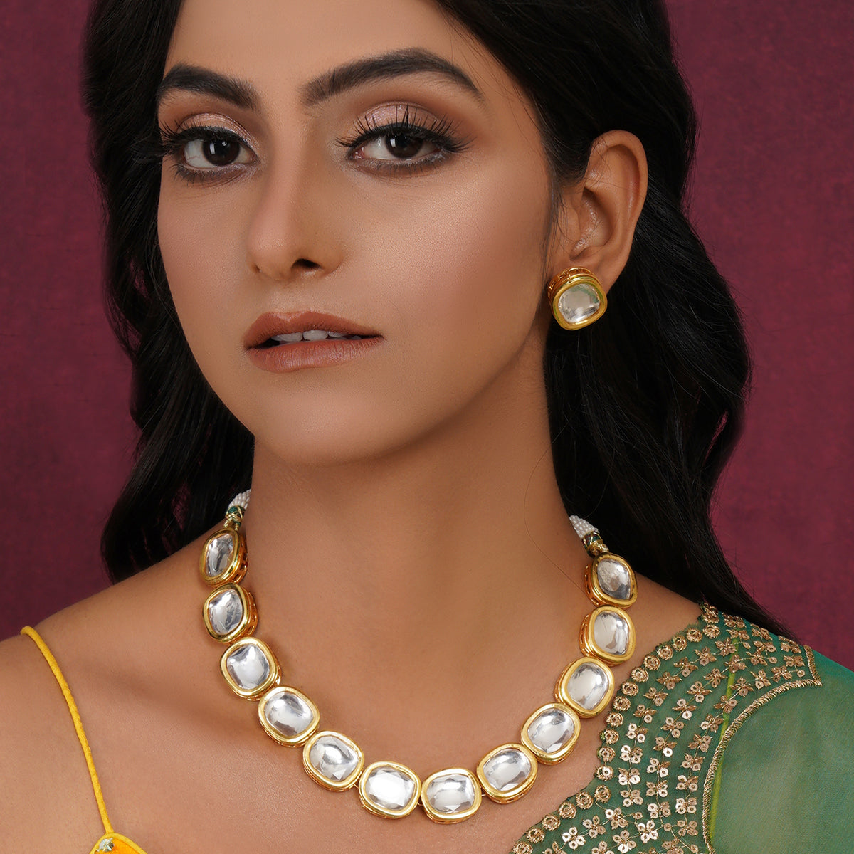 Precious Choker Kundan Set