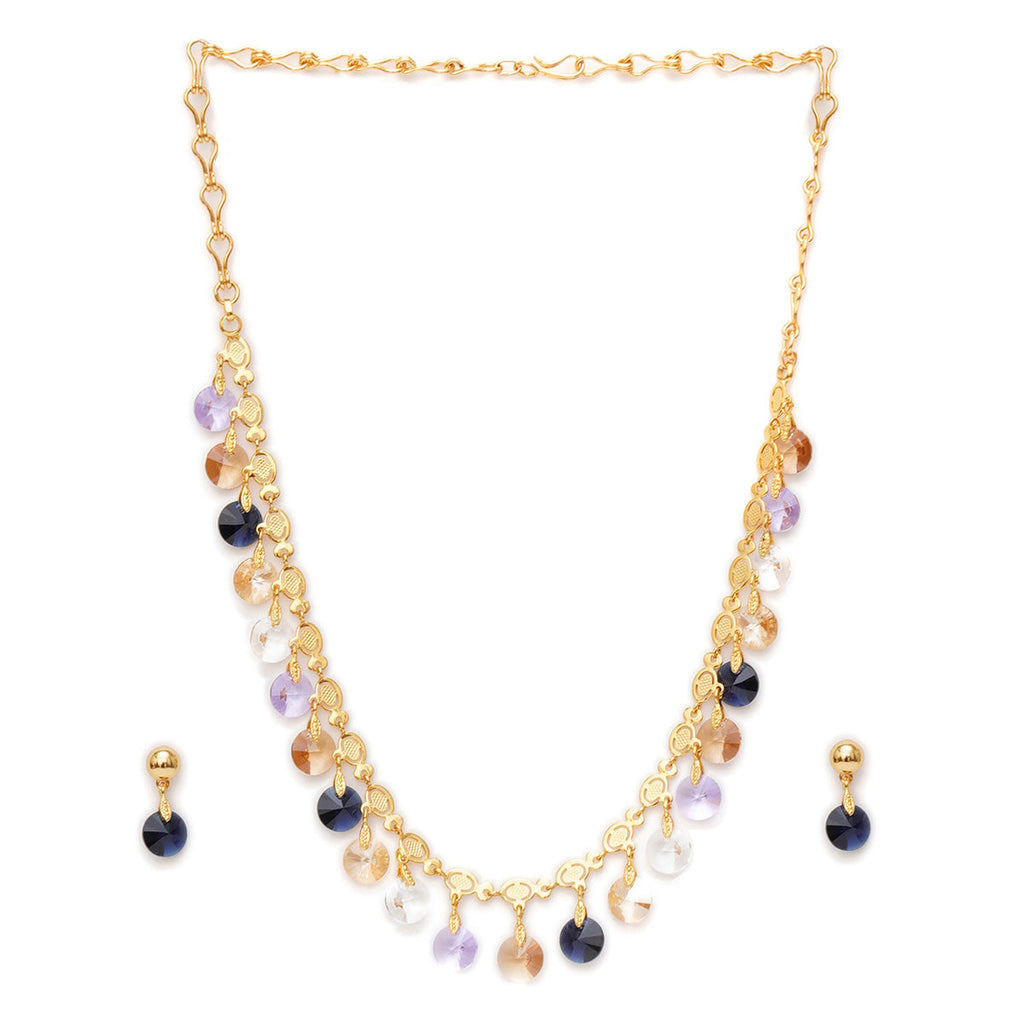 Beautiful Necklace With Matching Earrings