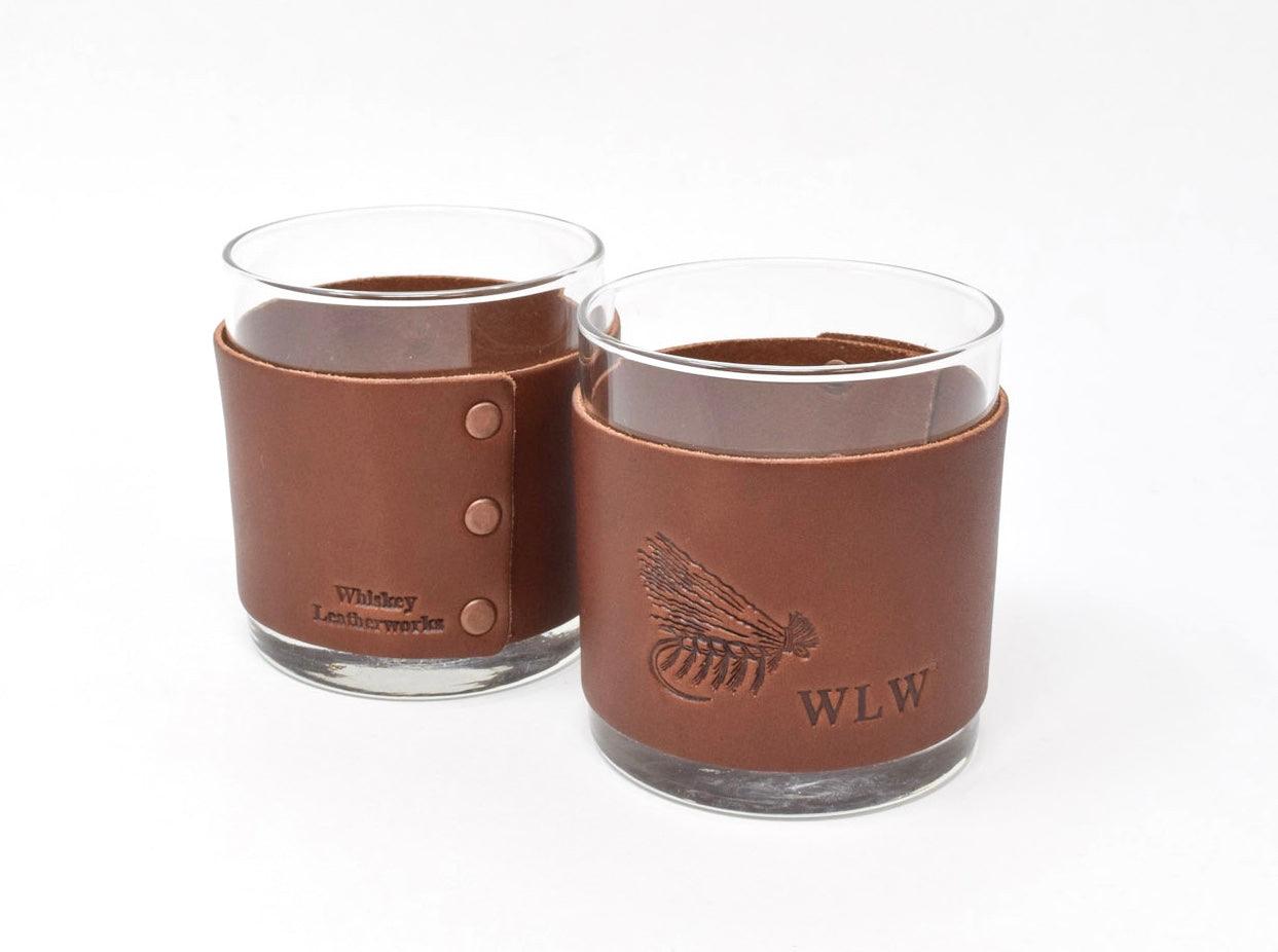 Fly Stamped Rocks Glasses