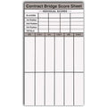 Rubber Bridge Score Pads - Pack of 6 Pads