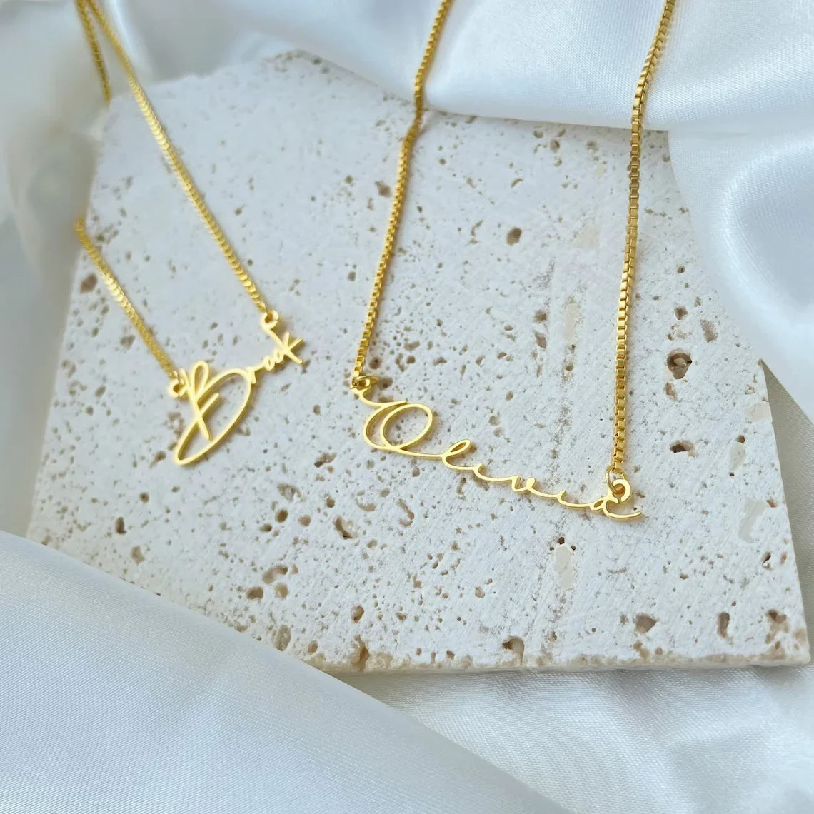 Personalized Gold Name Necklace