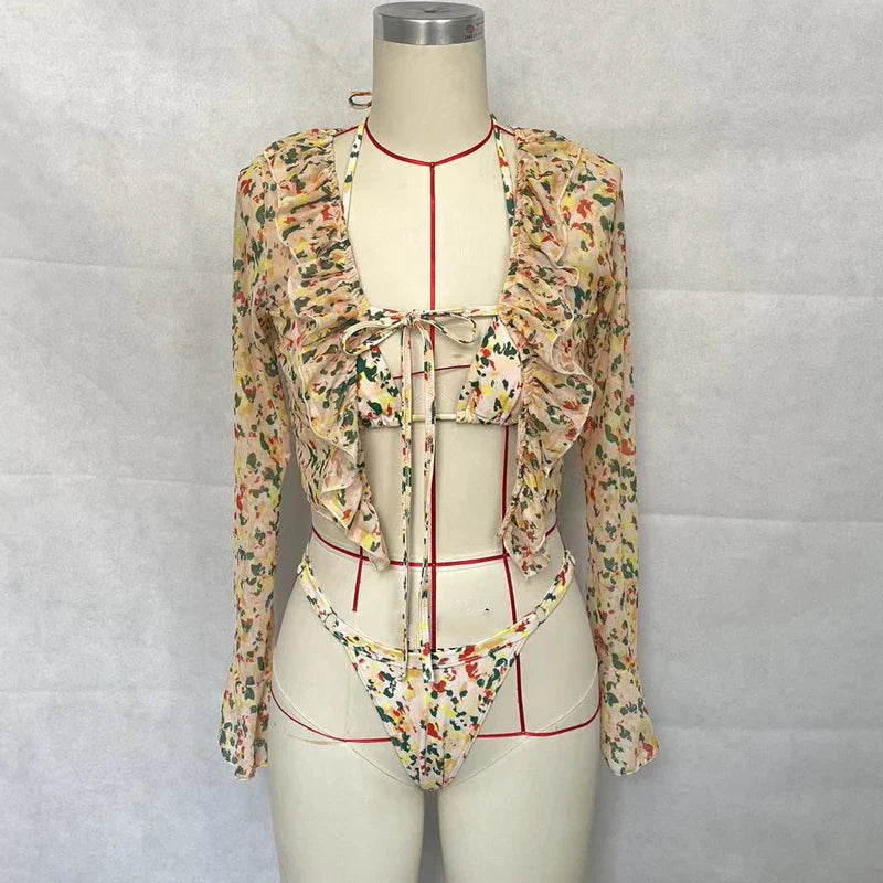 Shannon three Piece swimsuit