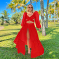Puffer puff two piece swimsuit