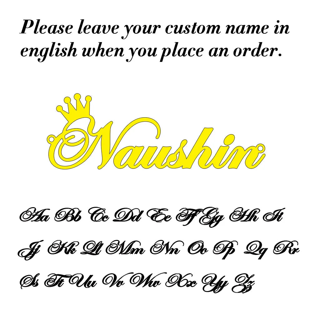 Personalized Gold Name Necklace