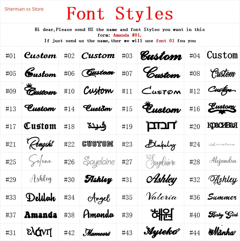 Personalized Gold Name Necklace