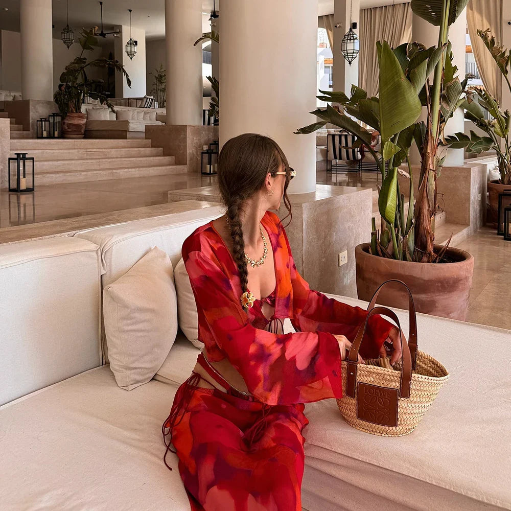 Ruby Rose four piece swimsuit