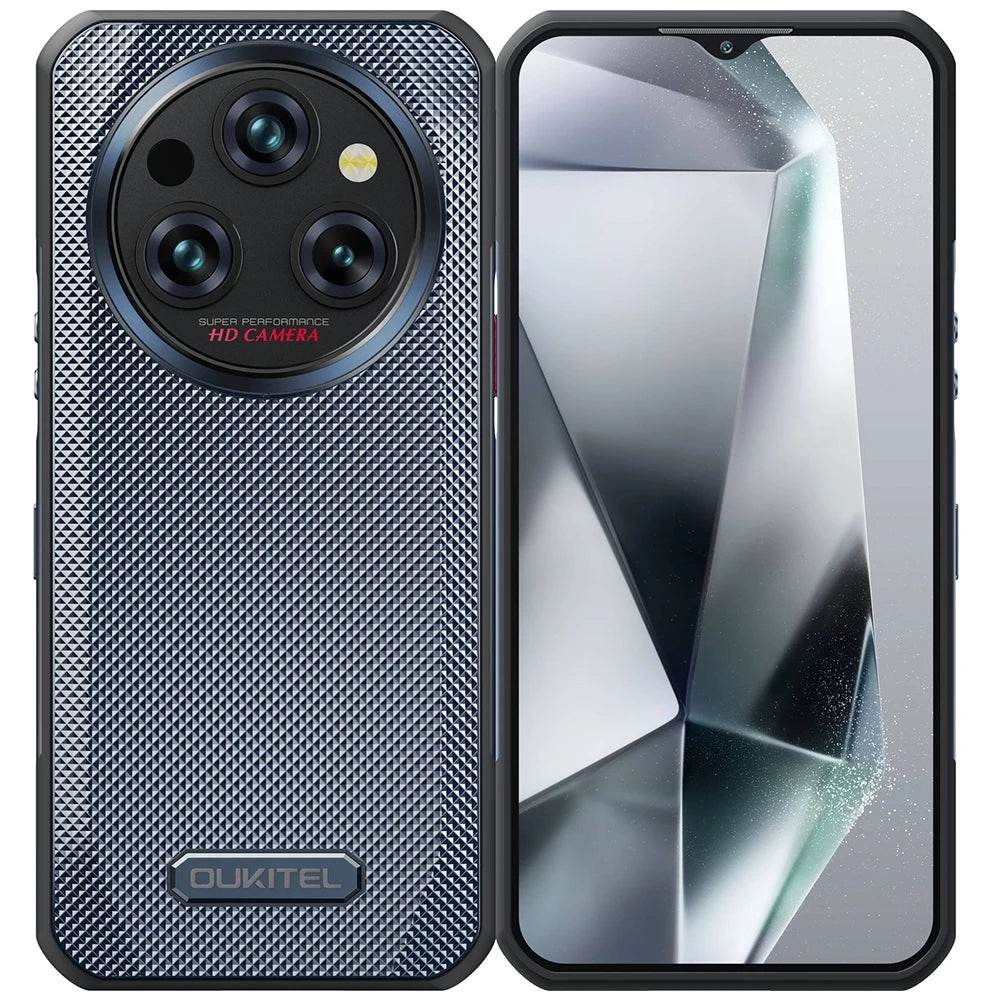 Oukitel WP35 S Rugged Phone 6GB+256GB 6.56'' 11000mAh Android 14 NFC OTG 4G Smartphone
