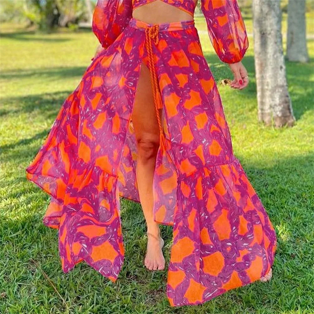 Puffer puff two piece swimsuit