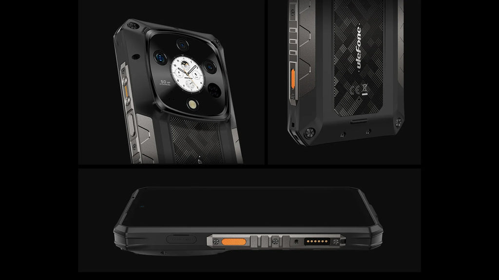 Ulefone Armor 28 Pro 5G AI Rugged Phone 512GB ROM Smartphone 120W MTK Dimensity 7300  10600mAh 6.67”AMOLED 64MP Mobile phone