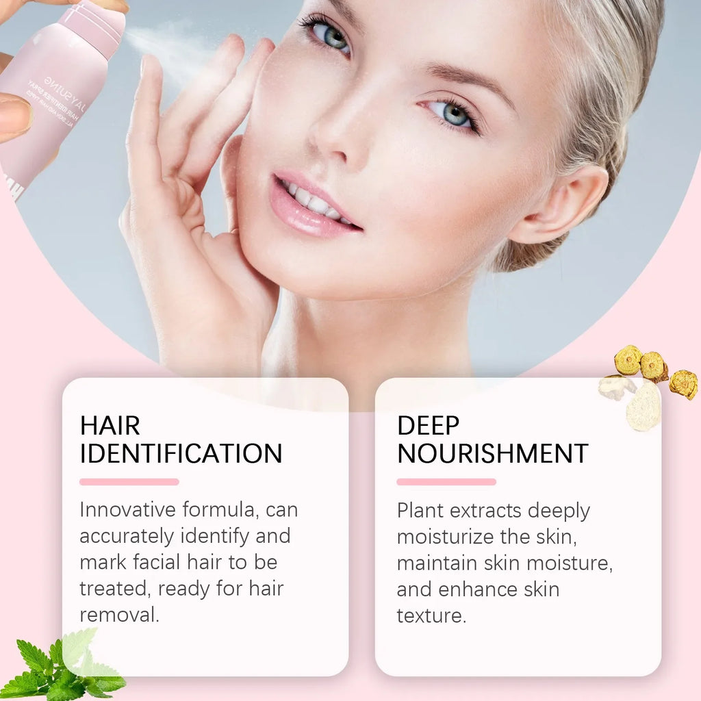 1/2/3 PCS Hair Identifier Spray For Face,to Show Facial Hair