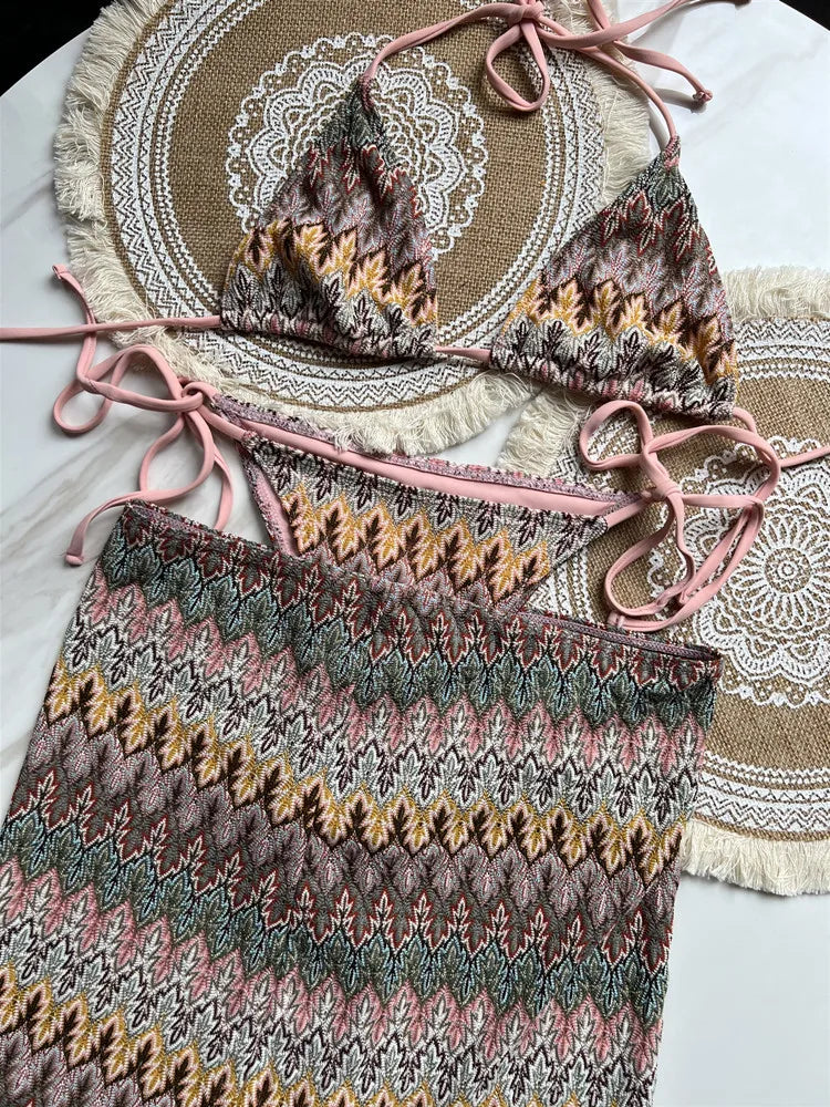 Vinia three piece swimsuit