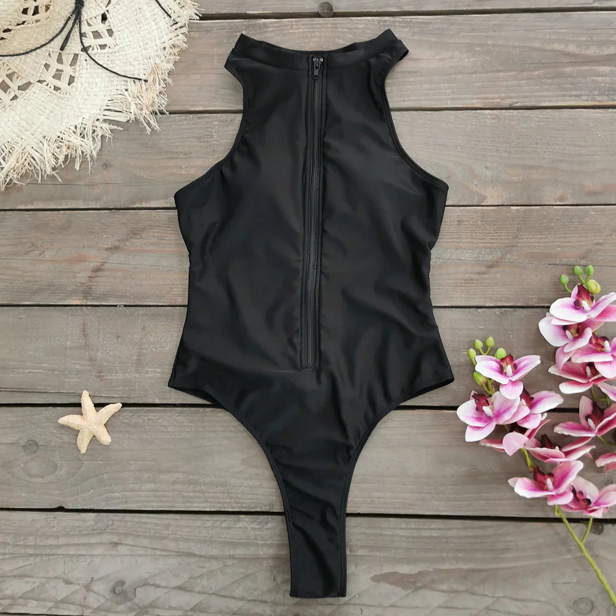 Omira Sleeveless One Piece Swimsuit
