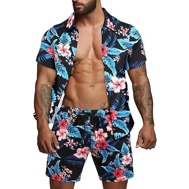 Vacay Lifestyle men beach shorts set