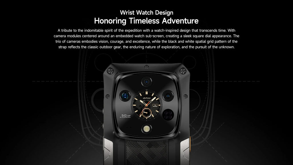 Ulefone Armor 28 Ultra 5G AI Rugged Phone 1TB ROM+32GB RAM Android Smartphone AMOLED 6.67" 10600mAh