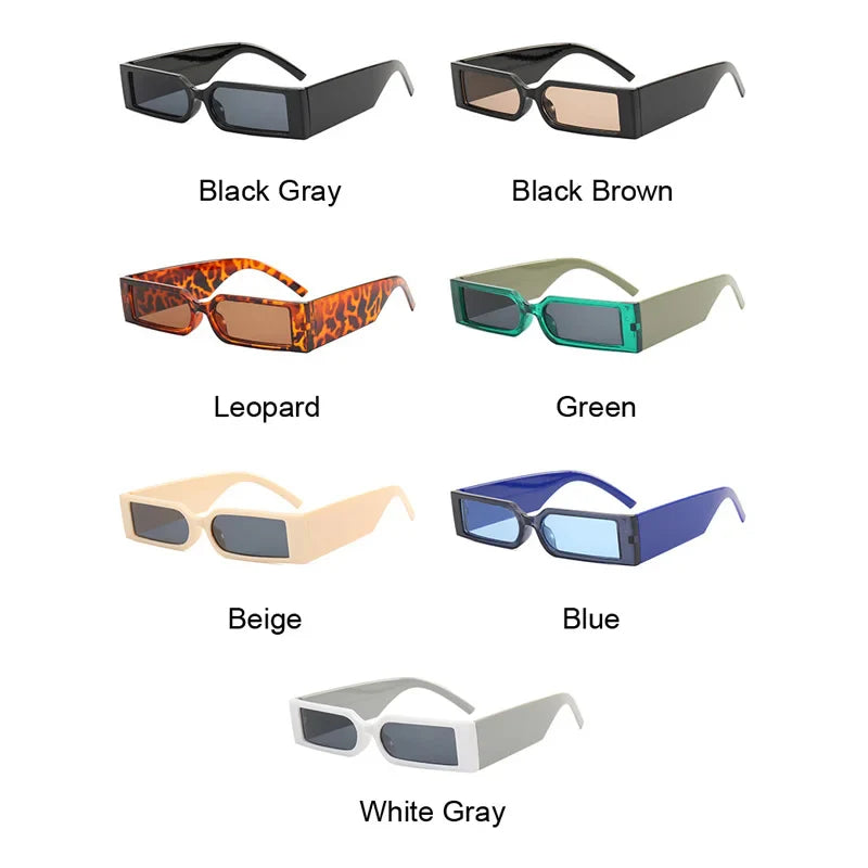 Luxury Rectangle Fashion Sunglasses