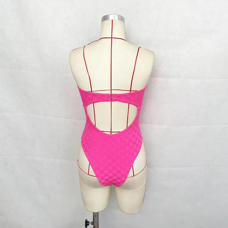 Vee one piece swimsuit