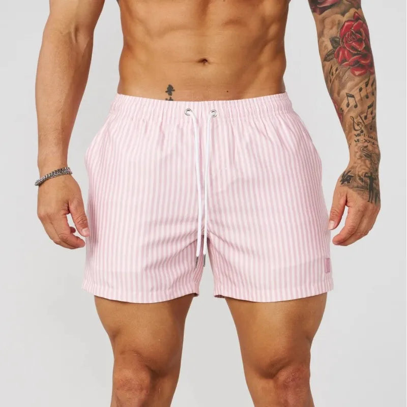 Men vintage style sports outdoor beach shorts