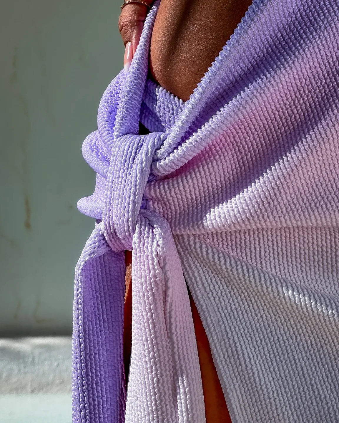 Lila three piece short dress with two piece swimsuit