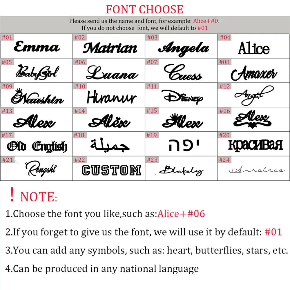 Custom Name Necklace