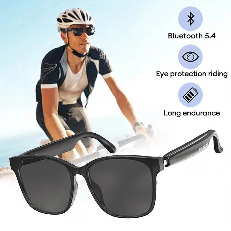 HYUNDAI HY-C8 Bluetooth Headphones Polarized Sunglasses Outdoor Sports Cycling Audio Glasses multi-function Music & Call