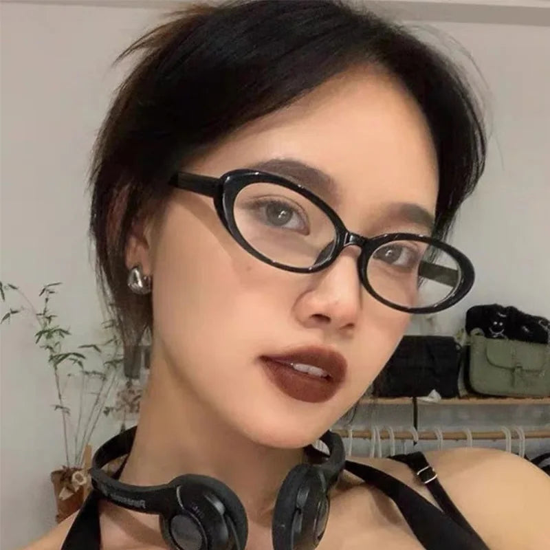 Popular Vintage Oval Sunglasses