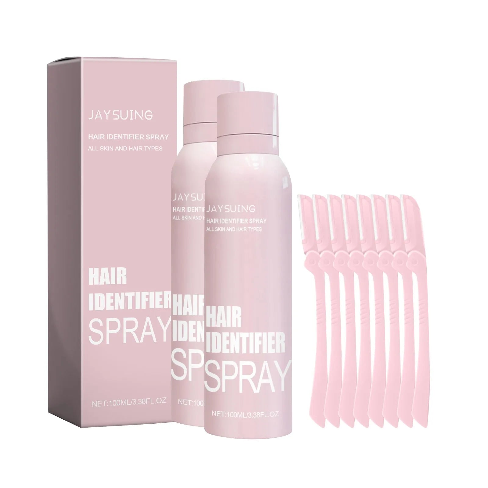 1/2/3 PCS Hair Identifier Spray For Face,to Show Facial Hair