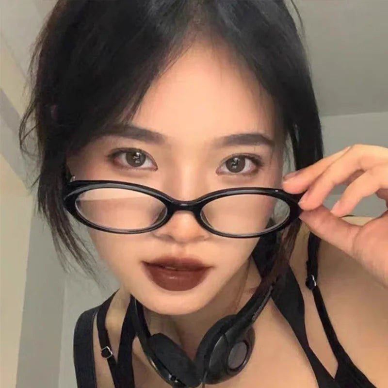 Popular Vintage Oval Sunglasses