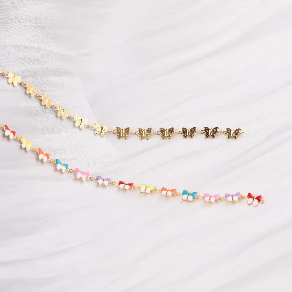 Customized Butterfly Heart Name Necklace