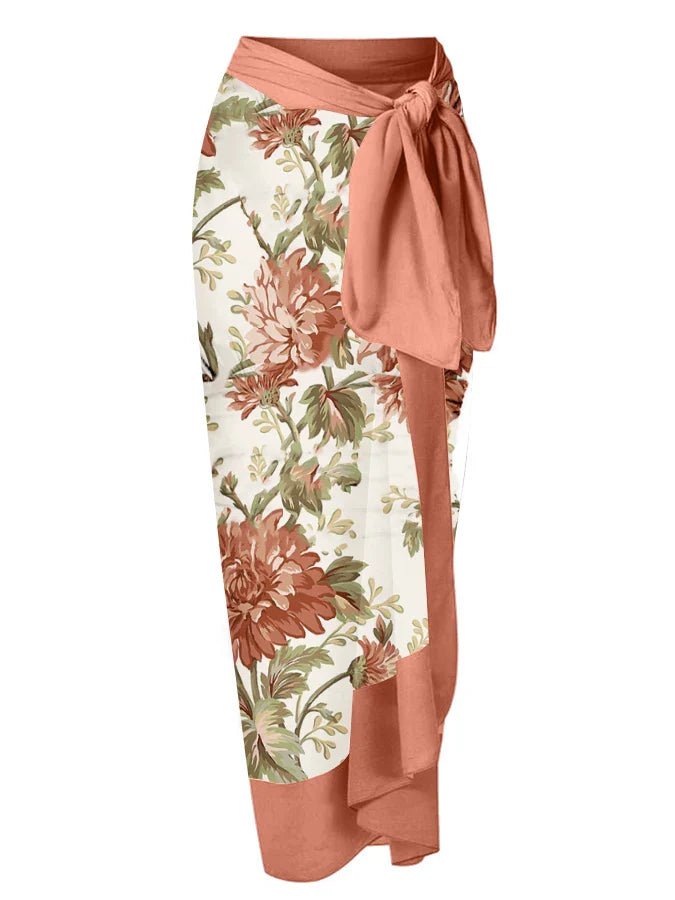 Vintage style one piece swimsuit