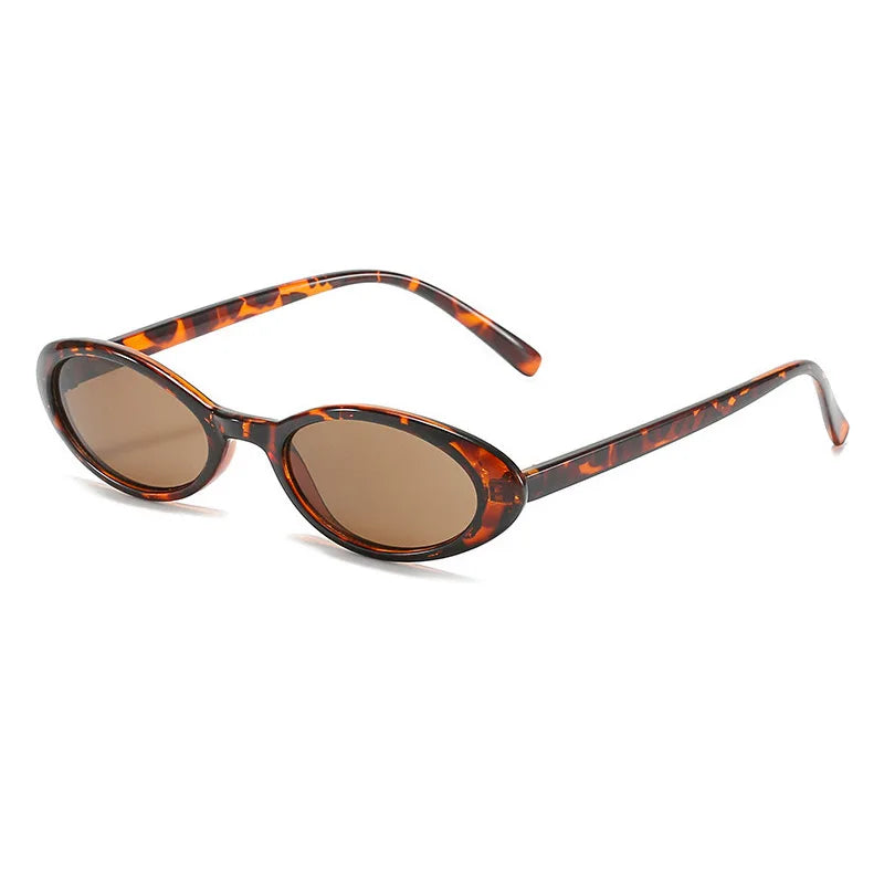 Popular Vintage Oval Sunglasses