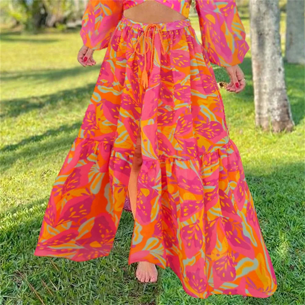 Puffer puff two piece swimsuit