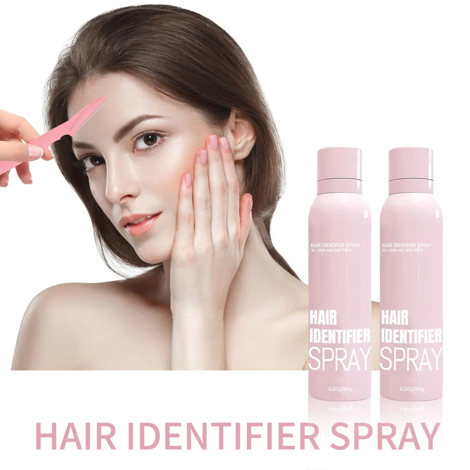 1/2/3 PCS Hair Identifier Spray For Face,to Show Facial Hair