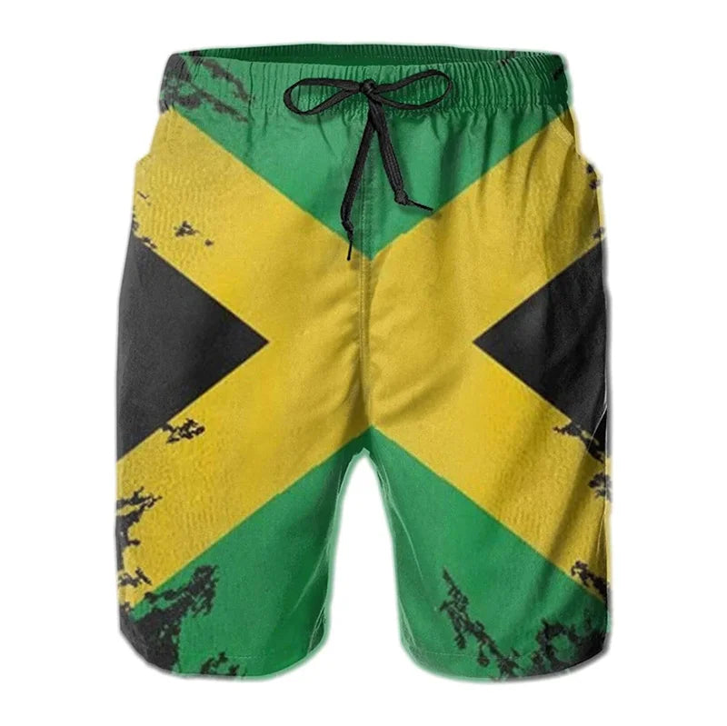 Jamaica men beach shorts