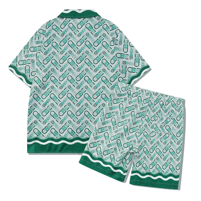 luxury two piece men beach set