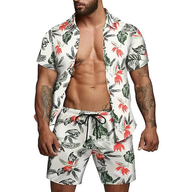 Vacay Lifestyle men beach shorts set