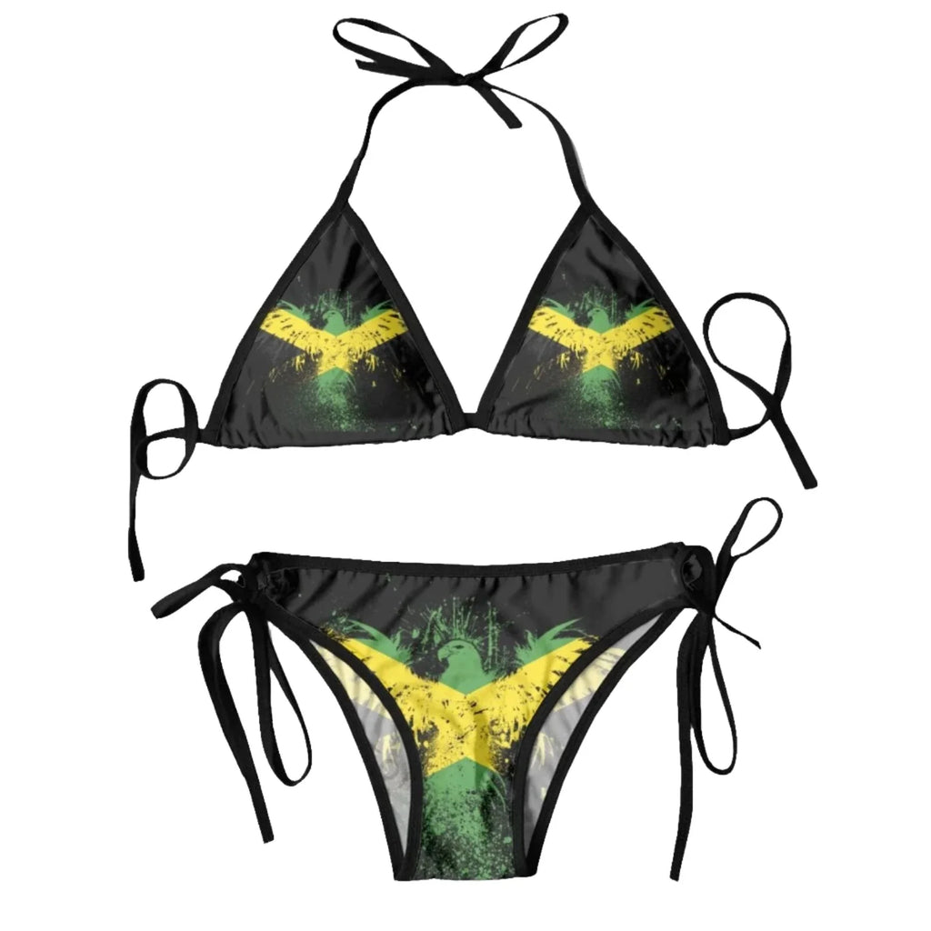 Jamaican Flag two piece swimsuit