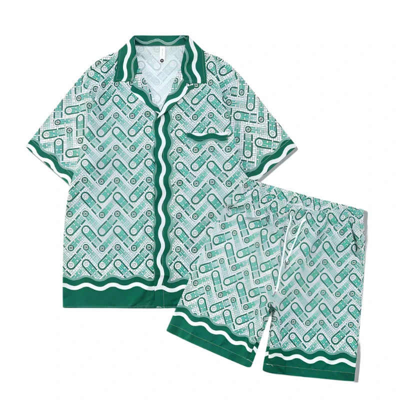 luxury two piece men beach set