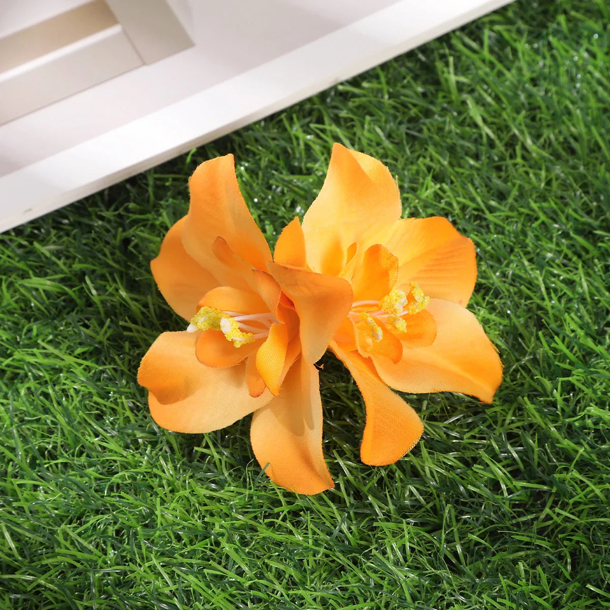 Gladiolus Flowers Small Hair Clip accessory