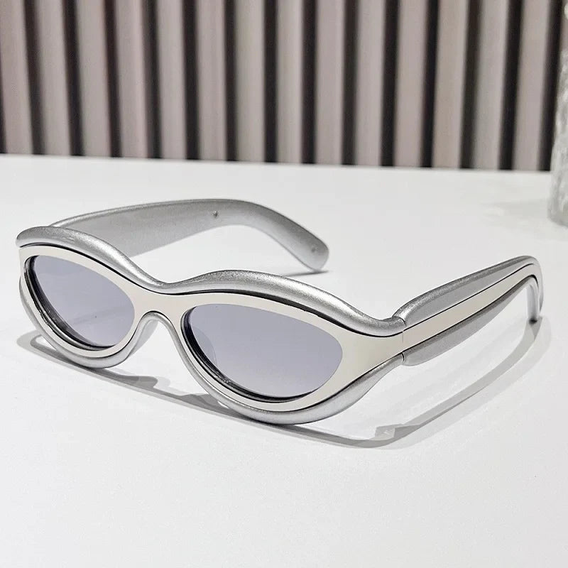 New Fashion Oval Cat Eye Sunglasses