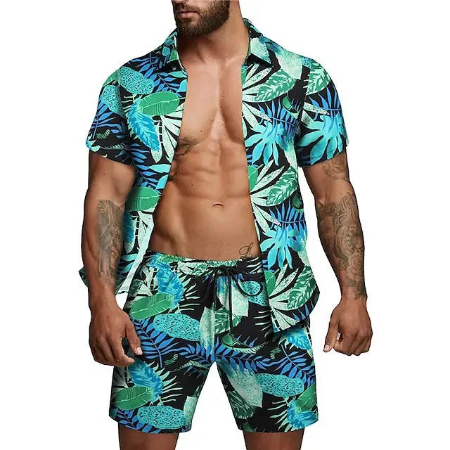Vacay Lifestyle men beach shorts set