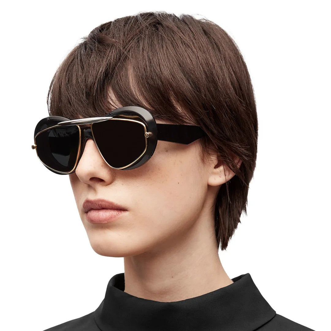 NEW Punk Oval Sunglasses